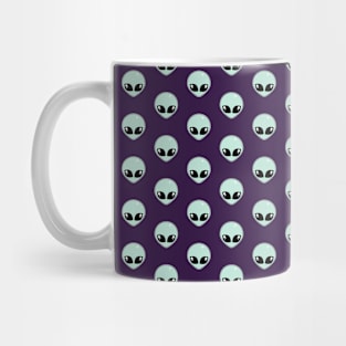 Kawaii Alien Pattern | Pastel Goth Mug